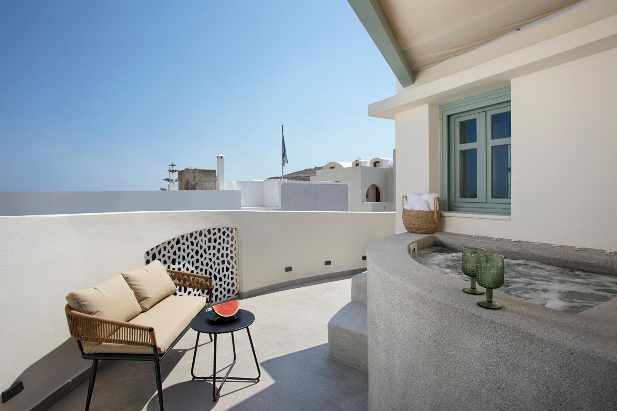 New Villa Katerina - 6 Villas & 6 Private Jacuzzi Emporio  Exterior photo